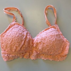 Aerie Bralette Coral